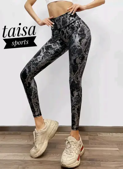 Leggings deportivos estampado animal print  s-m - miniatura 3