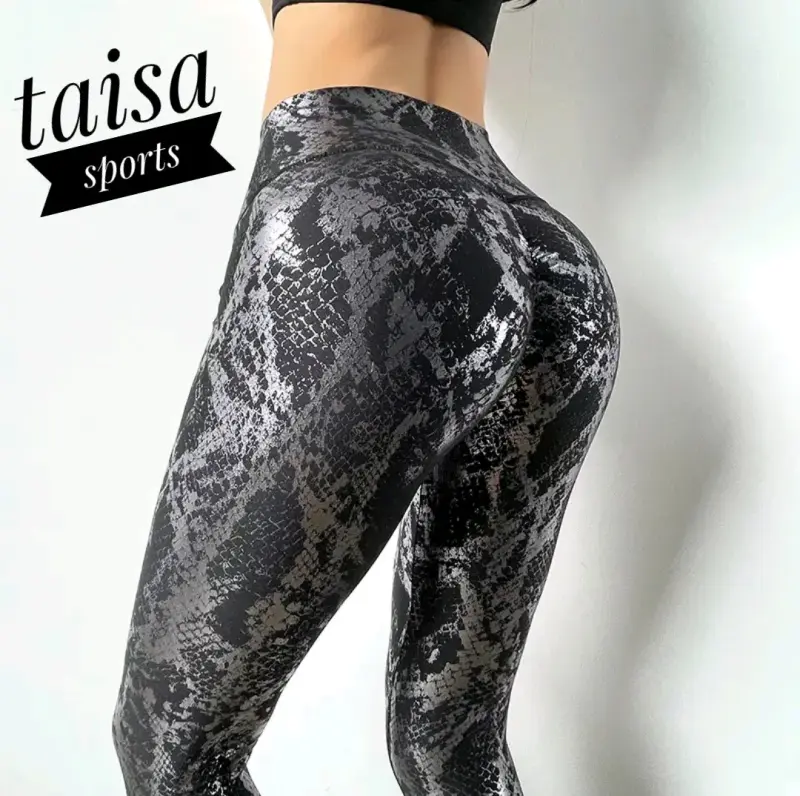 Leggings deportivos estampado animal print s-m - 4