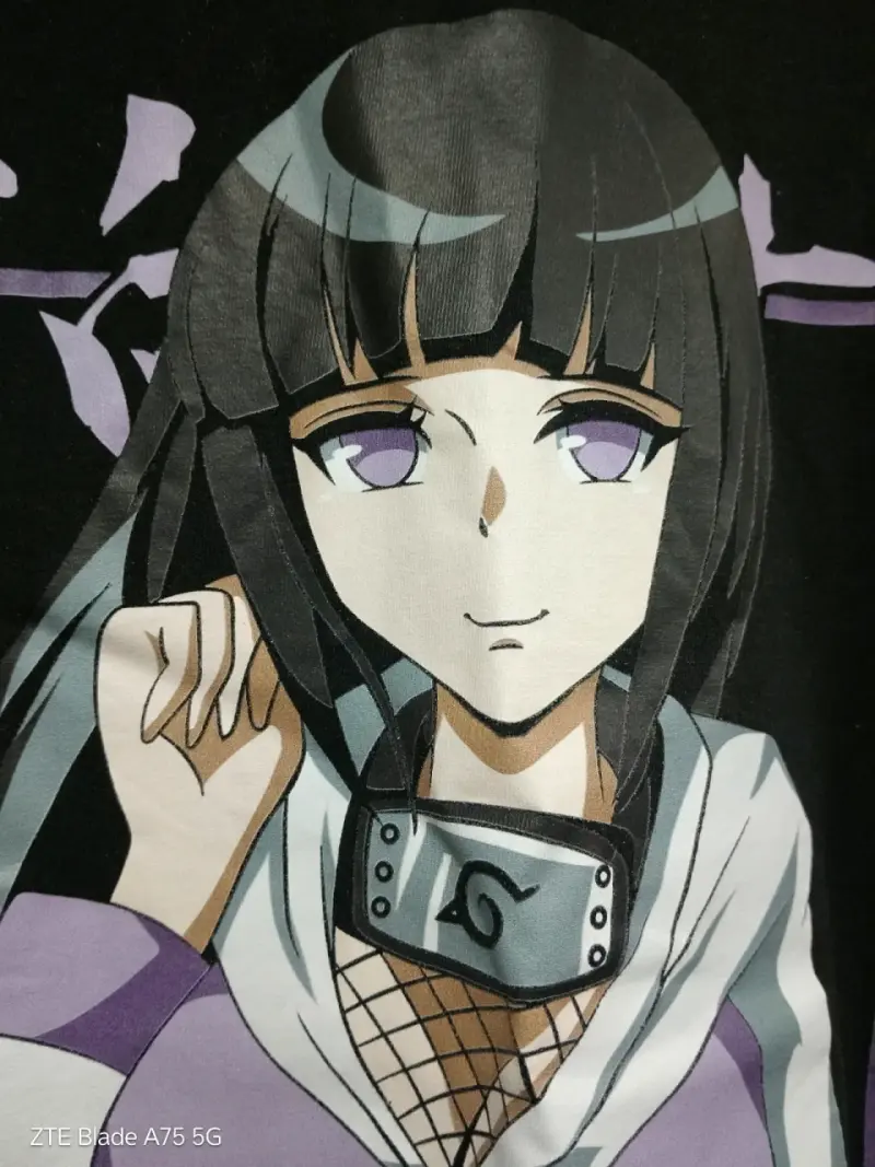 Polera Hinata Hyūga talla M - 1