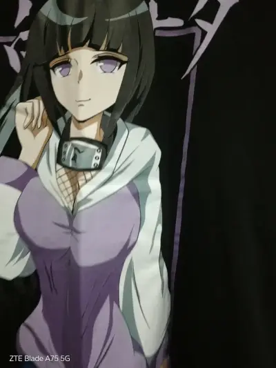 Polera Hinata Hyūga talla M - miniatura 5