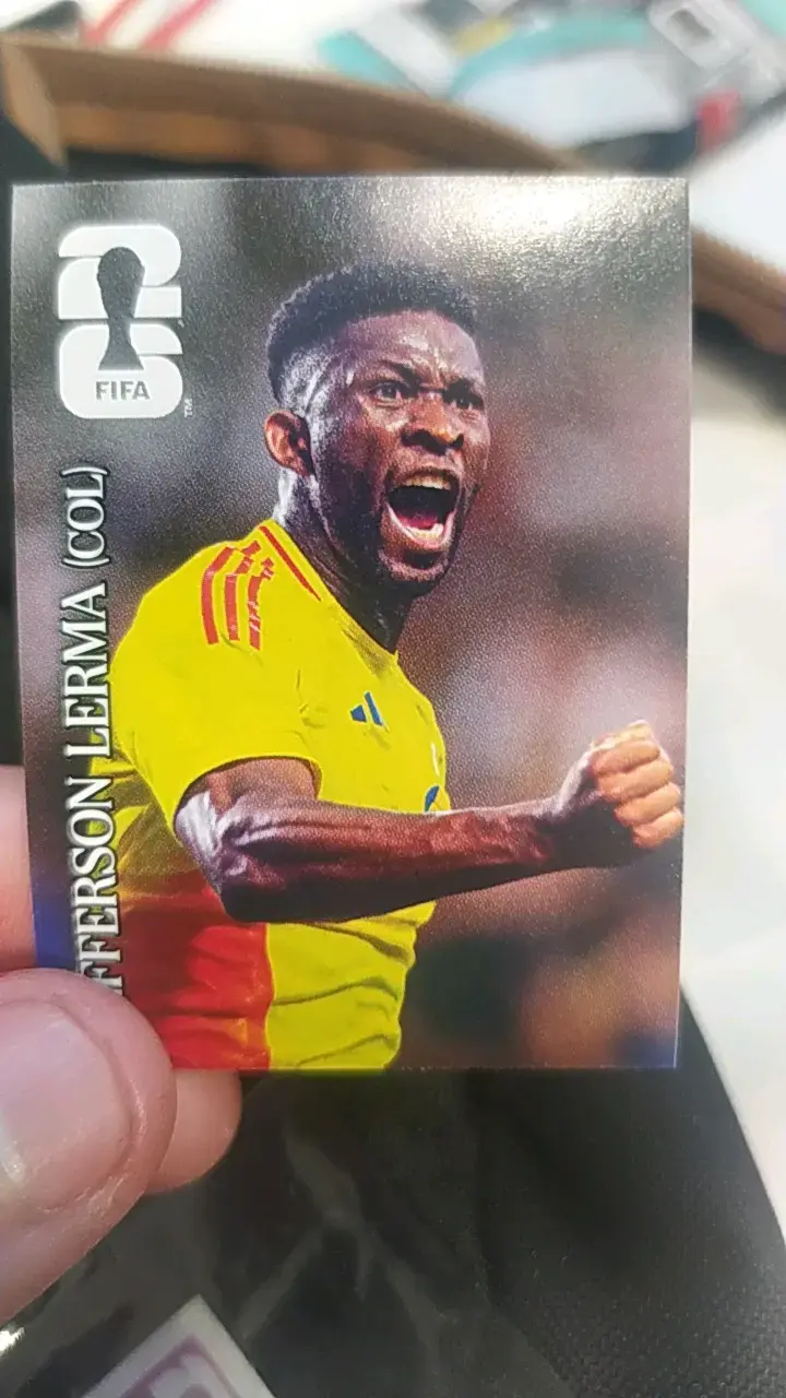 Lámina FIFA de jugador de fútbol