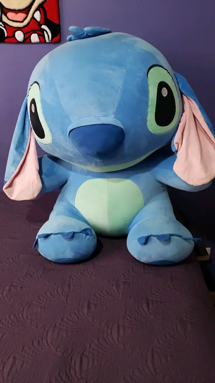 Peluche gigante stich azul de personaje animado - 1