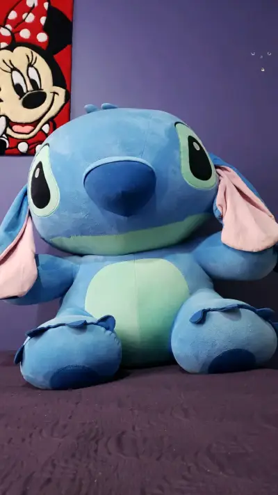 Peluche gigante stich azul de personaje animado - miniatura 2