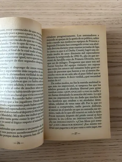 Libro 'Fiebre en las gradas' de Nick Hornby - miniatura 4