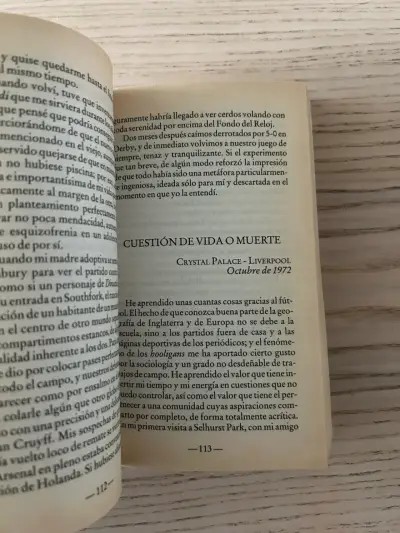 Libro 'Fiebre en las gradas' de Nick Hornby - miniatura 5
