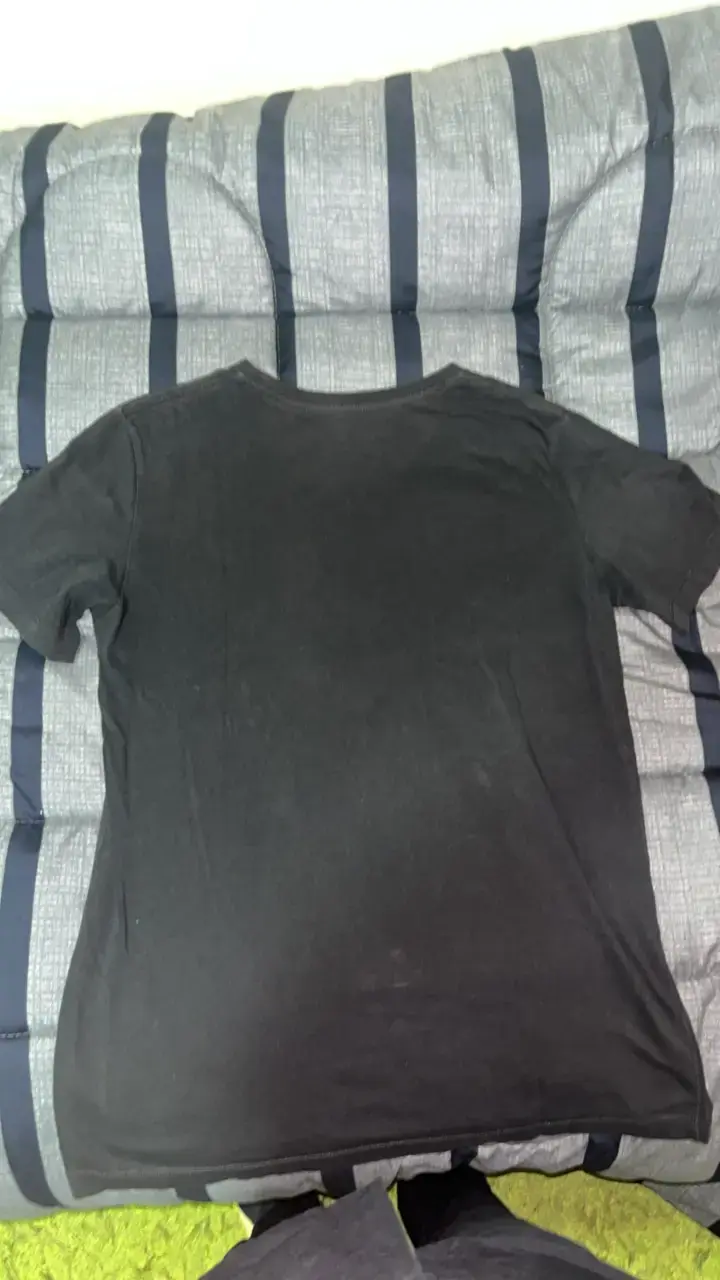 Polera negra Fox Racing con logo camuflado - 2