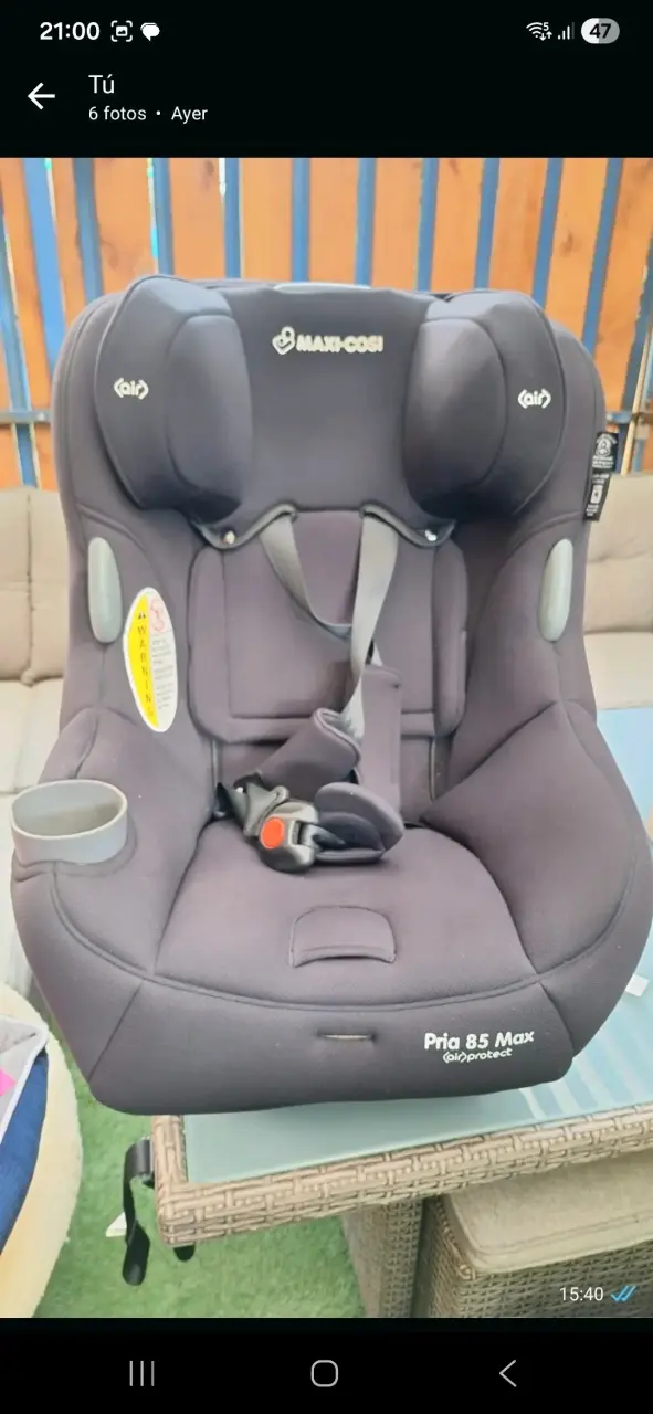 Silla de auto Maxi-Cosi Pria 85 Max negra - 1