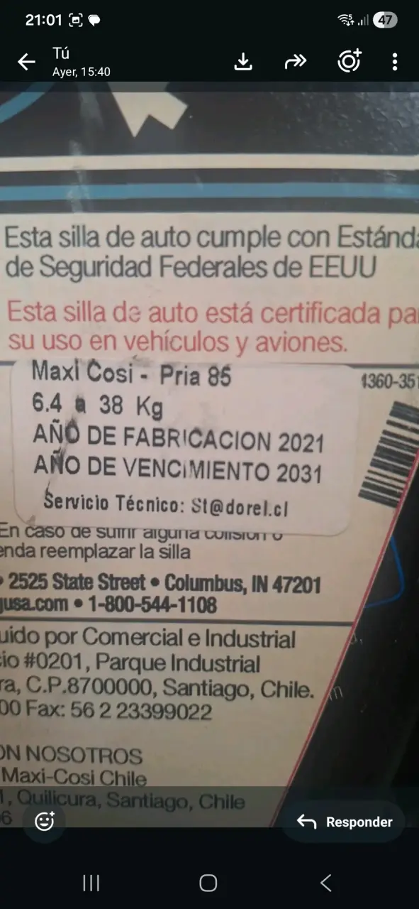 Silla de auto Maxi-Cosi Pria 85 Max negra - 2