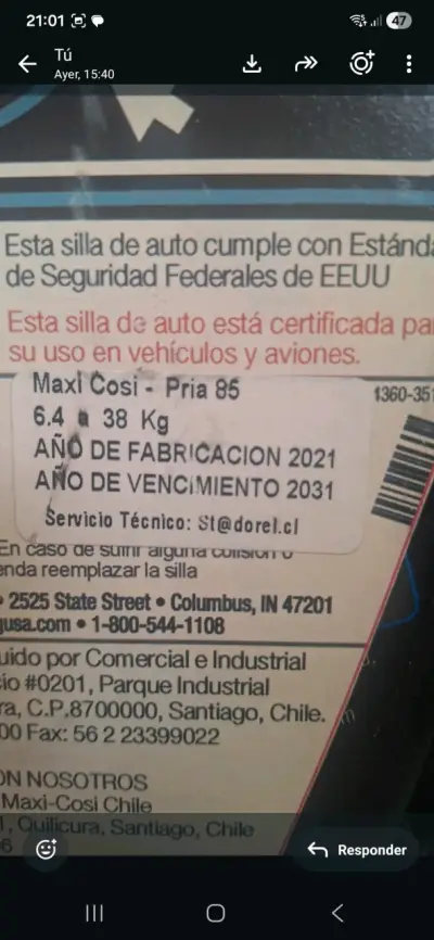 Silla de auto Maxi-Cosi Pria 85 Max negra - miniatura 2