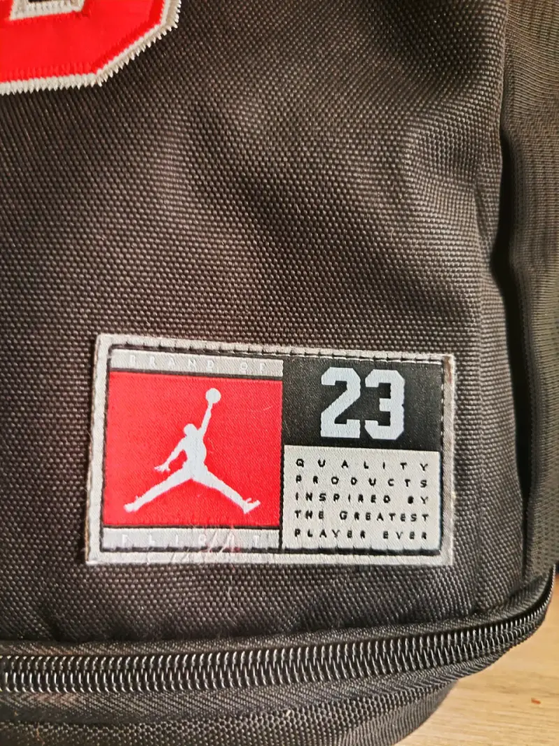 Mochila Jordan 23 negra deportiva original - 2