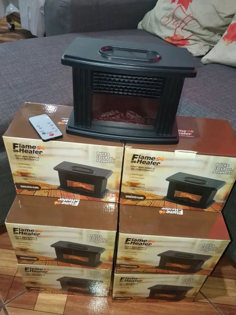Calefactor eléctrico Flame Heater portátil - 1