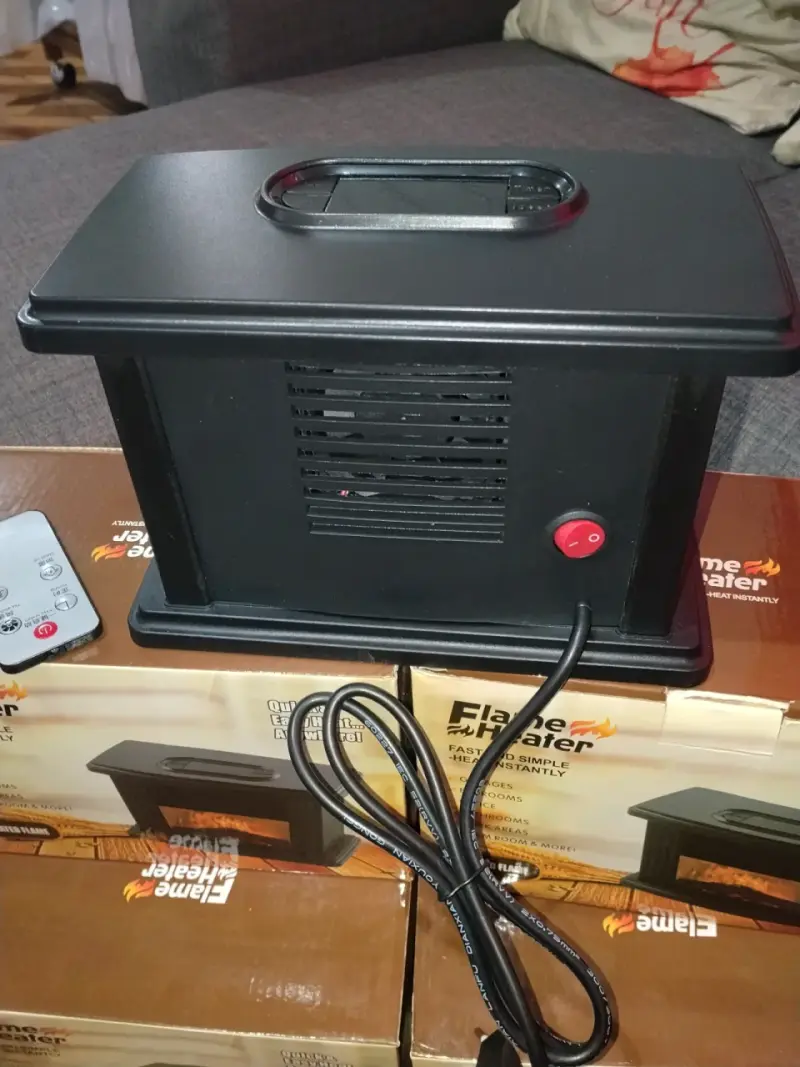 Calefactor eléctrico Flame Heater portátil - 4