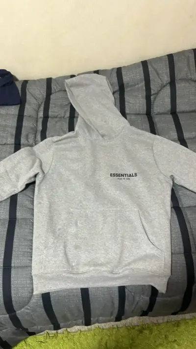 Polerón Essentials Fear of God gris - miniatura 1