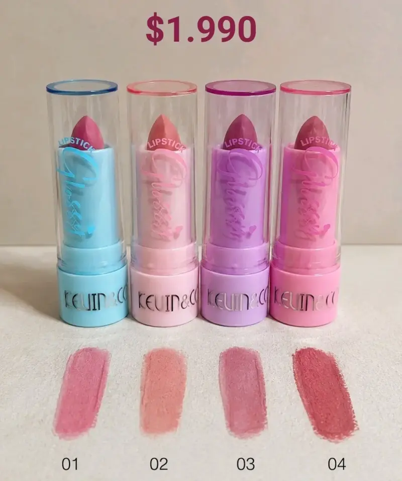 Set de labiales glossy Kevin & Co