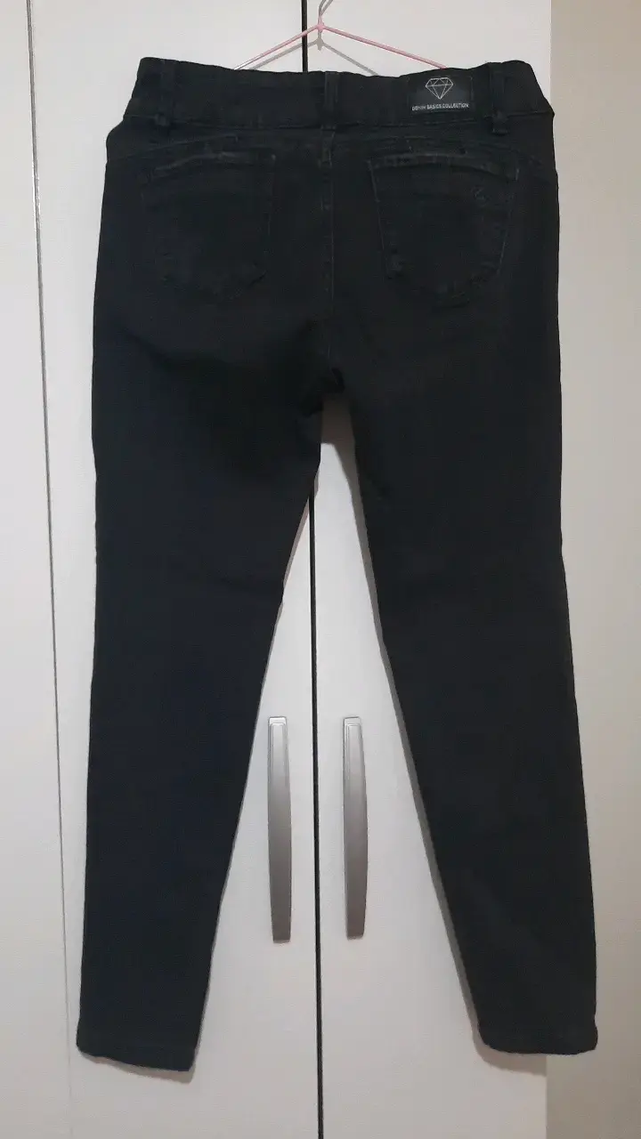 Jeans negros de mujer Denim Basics marca JJO - 1