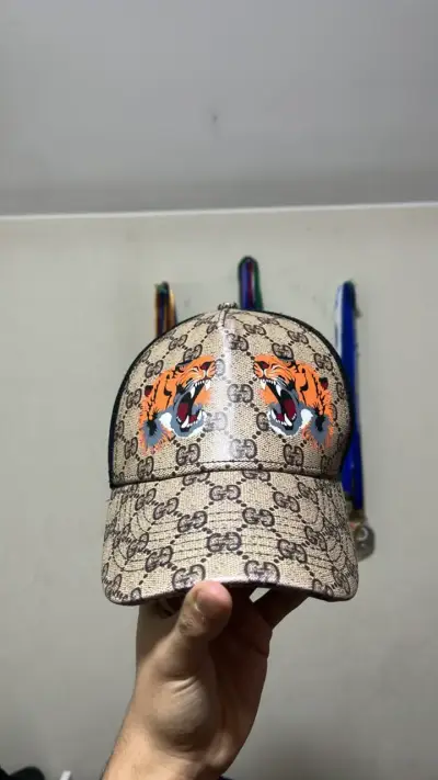 Gorra de diseñador con estampado de Tigres - miniatura 1