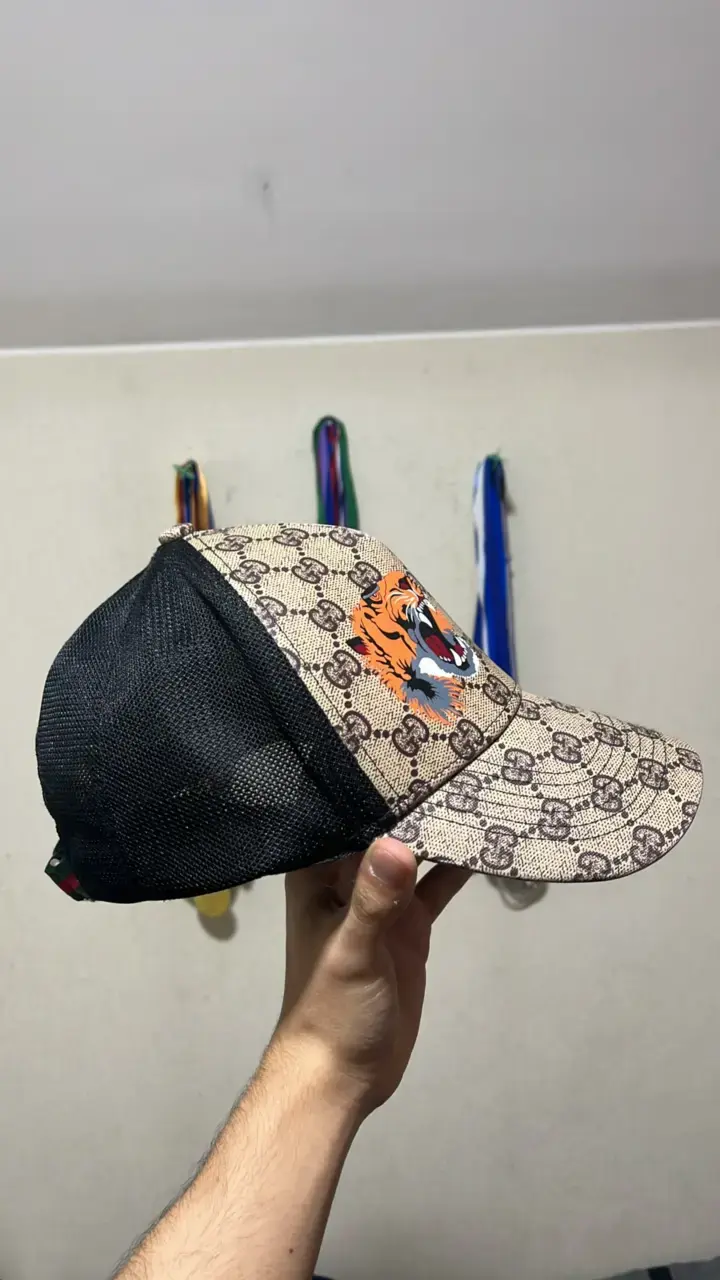 Gorra de diseñador con estampado de Tigres - 2