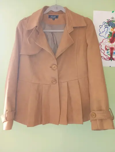 Chaqueta camel mujer talla M - miniatura 1