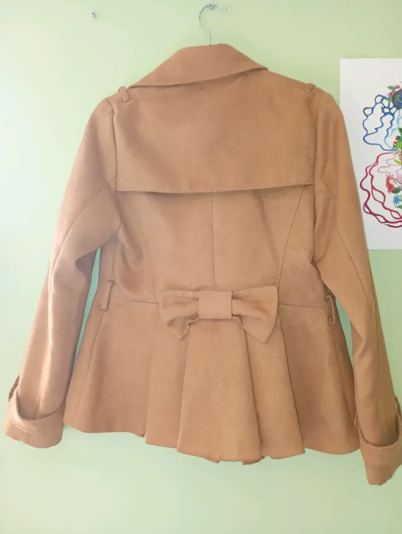 Chaqueta camel mujer talla M - 2