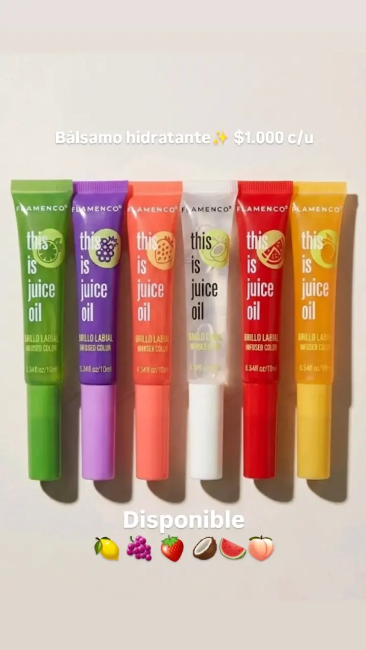 Brillo labial hidratante Flamenco