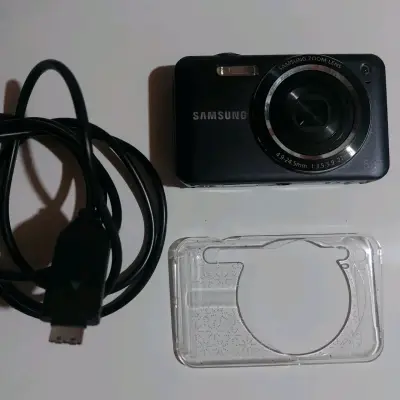 Cámara digital Samsung ES75 con cable y funda - miniatura 1