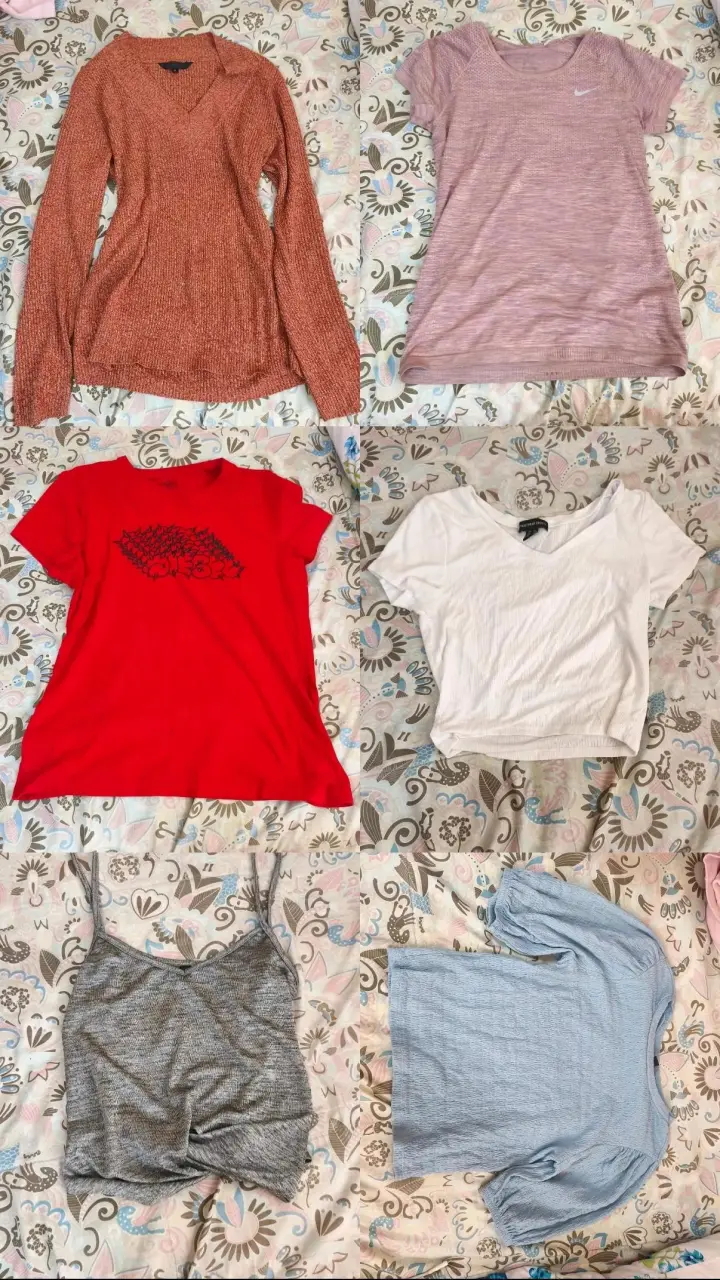 Lote de + 30 poleras mujer S/M/L - 5