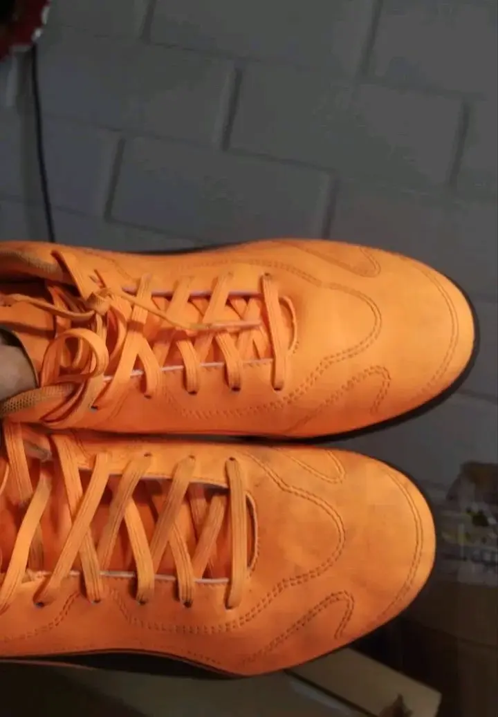 Zapatillas deportivas naranjas para hombre - 1