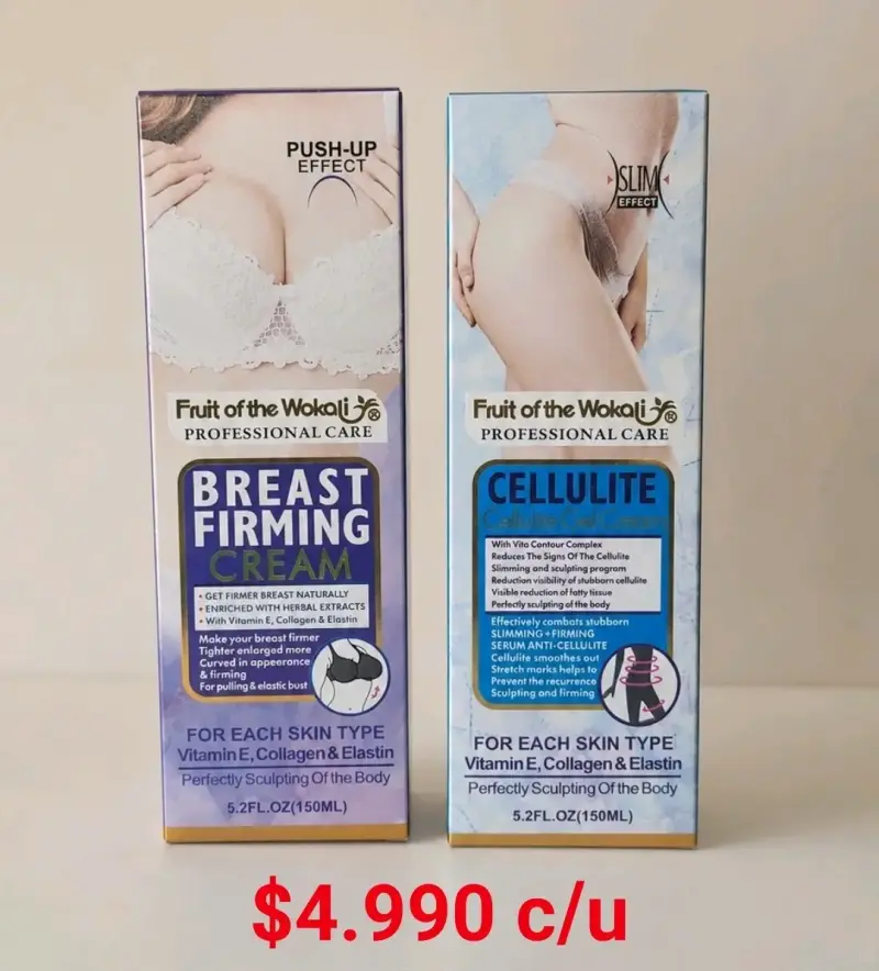 Crema reafirmante y anticelulitis