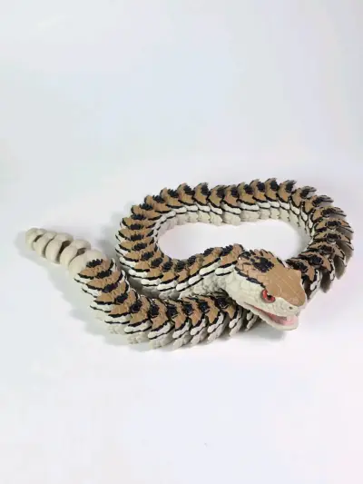Serpiente Cascabel Articulada 60 cm - miniatura 2