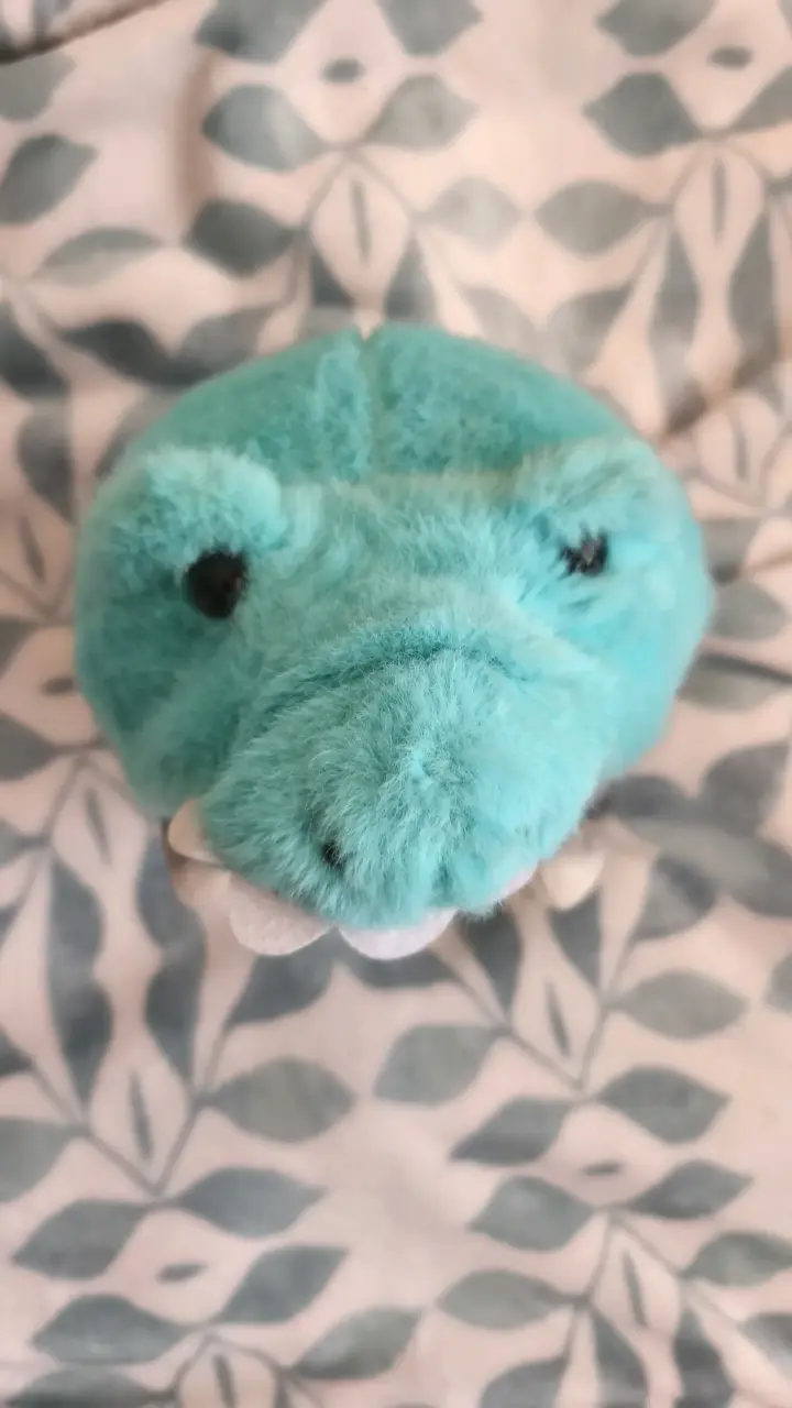 Peluche de gato con gorro azul - 4