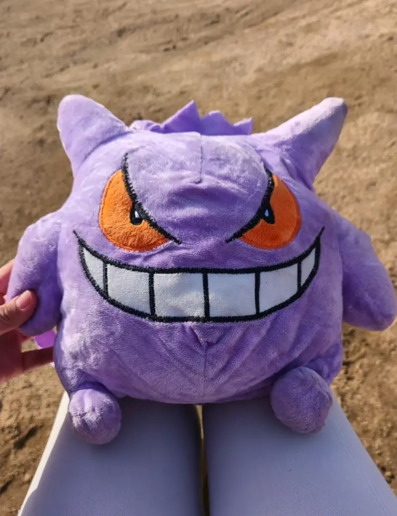 Mochila de peluche Gengar Pokémon nueva - 3