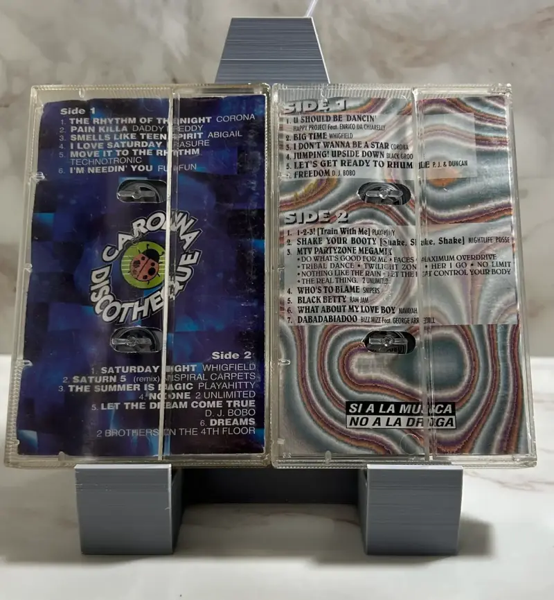 Pack Cassettes Carolina Discotheque Vol 1 y 2 - 2