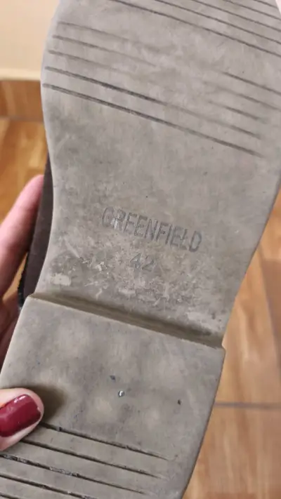 Zapatos de gamuza marrón para hombre - miniatura 5