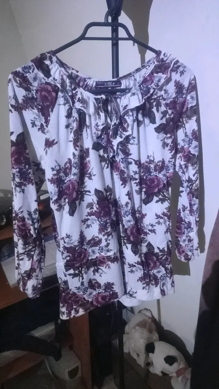 Blusa floral de manga larga Signé - 2