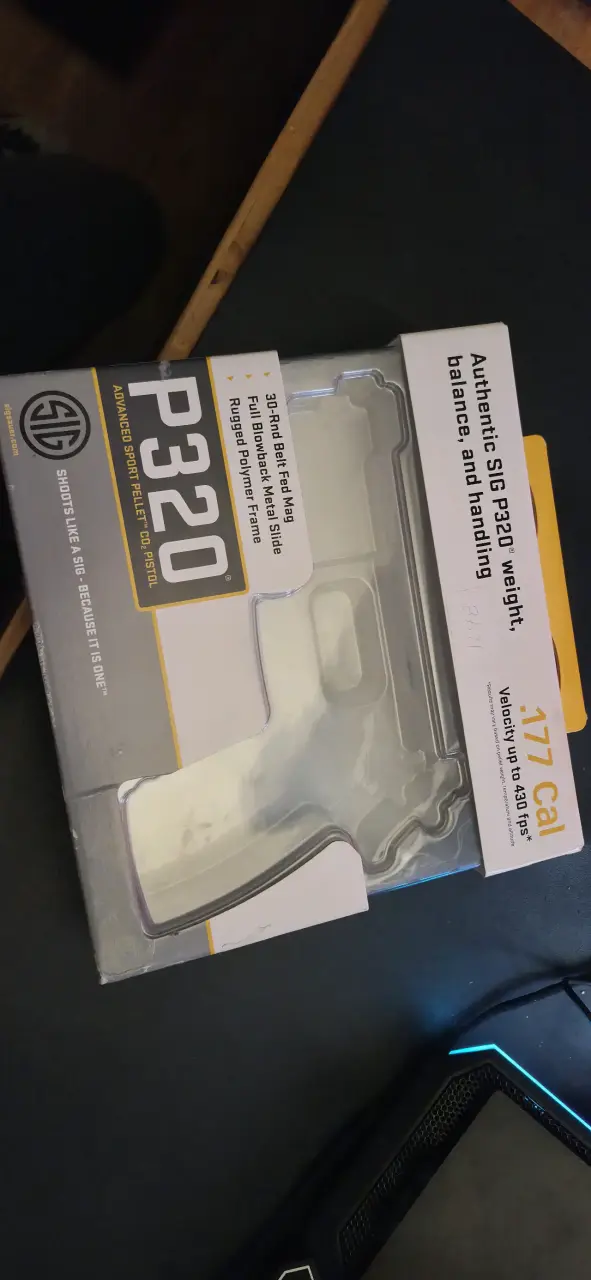 Pistola CO2 Réplica Sig Sauer P320 Semi-auto - 5