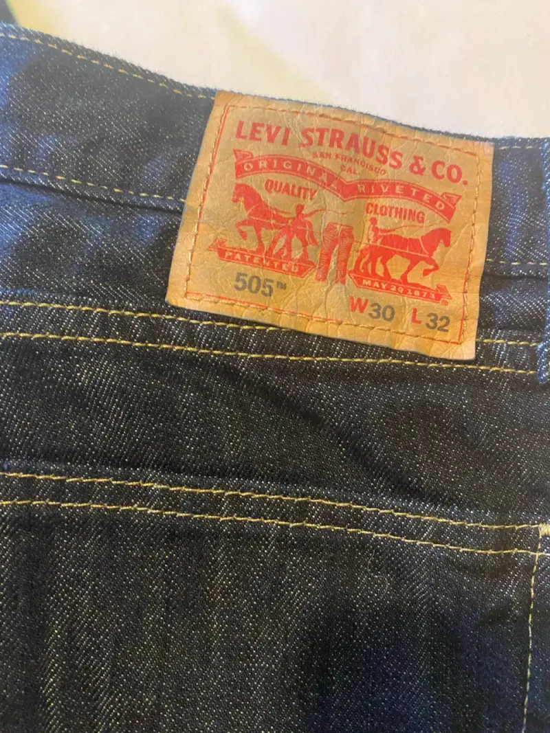 Jeans Levi's 505 azul clásico - 1