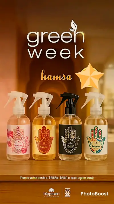 Aromatizante, difusor y aceite aromático Hamsa - miniatura 1