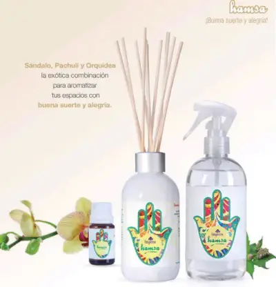 Aromatizante, difusor y aceite aromático Hamsa - miniatura 5