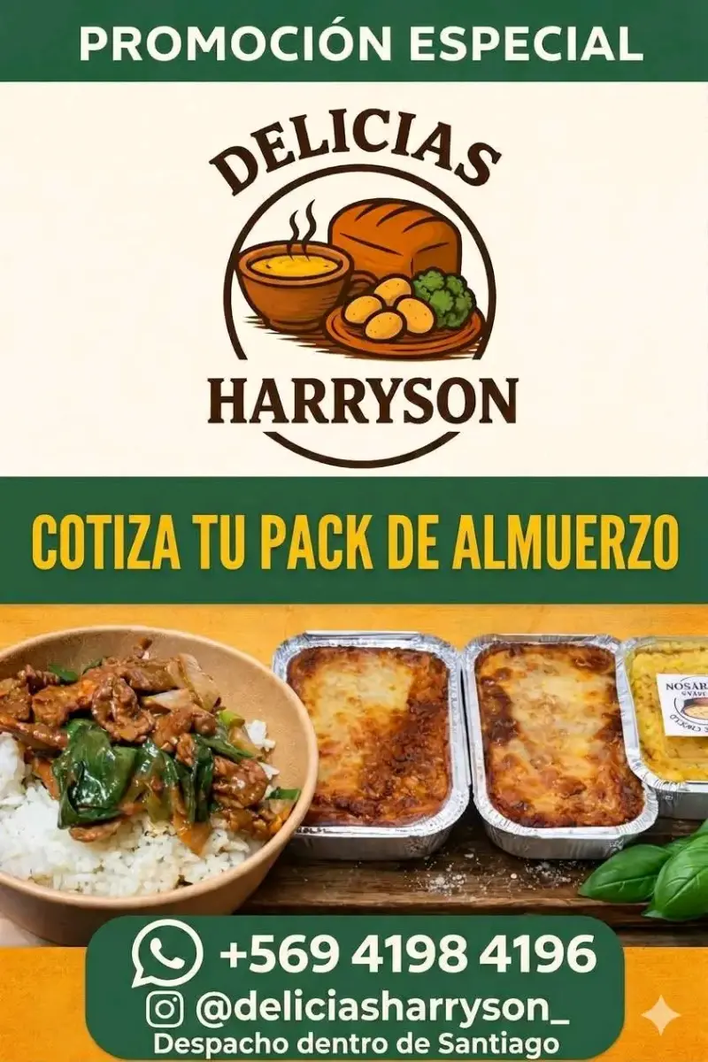 Pack de almuerzo Delicias Harryson