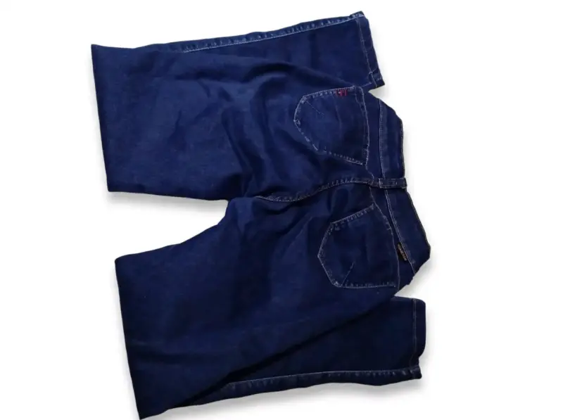 Jeans azul oscuro para mujer - 1
