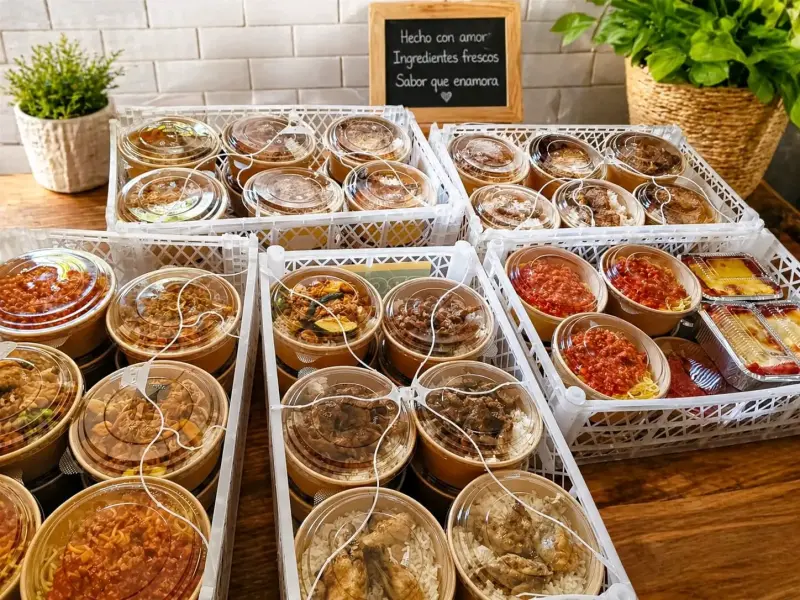Pack de Comidas caseras listas para llevar