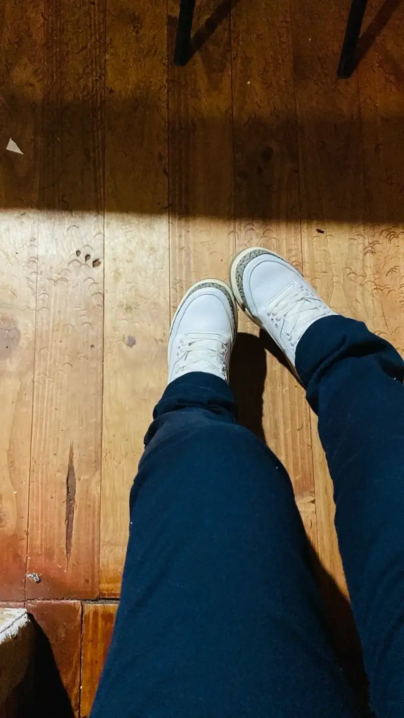 Zapatillas deportivas blancas jordan - 1