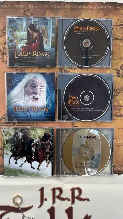 Trilogía CD Banda Sonora El Señor de los Anillos ( - miniatura 1