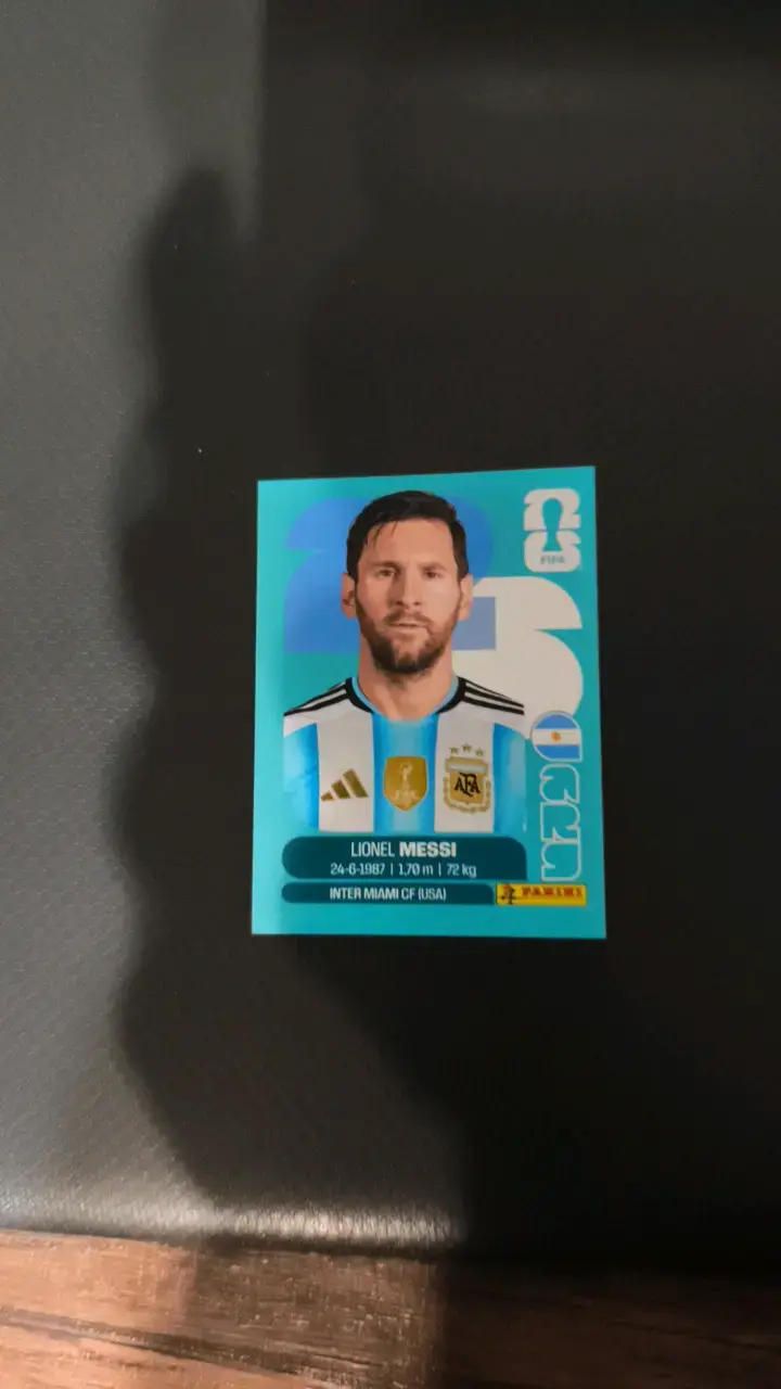 Lámina de messi - 1