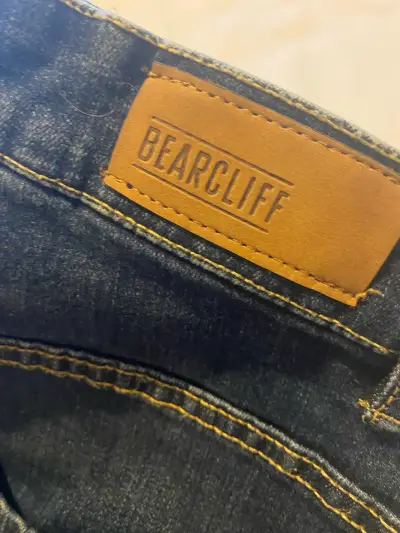 Jeans azul oscuro Bearcliff para hombre - miniatura 2