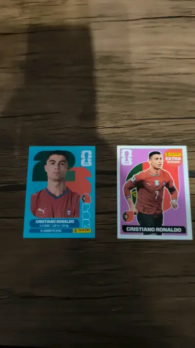 Figuritas Panini de Cristiano Ronaldo - miniatura 1