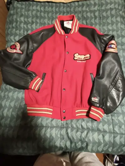 Chaqueta Bomber university Talla M Fit L - miniatura 1