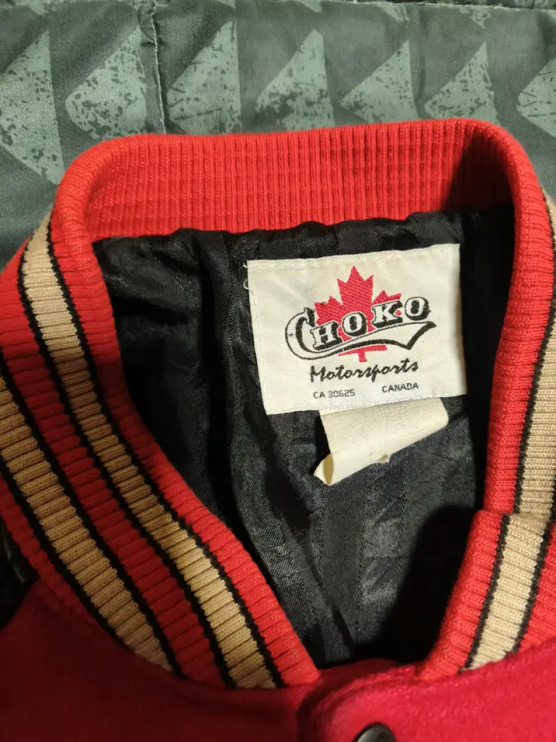 Chaqueta Bomber university Talla M Fit L - 2