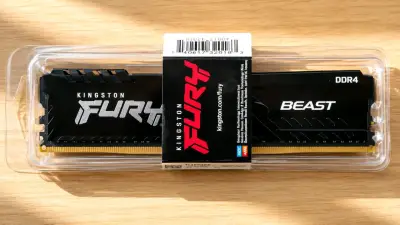 Memoria RAM Kingston Fury Beast DDR4 8GB - miniatura 2