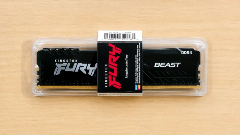 Memoria RAM Kingston Fury Beast DDR4 8GB - 3